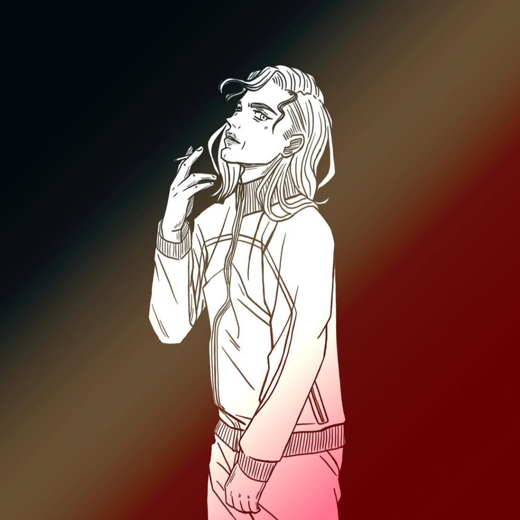 Artwork from @frauv8, 2019-04-18