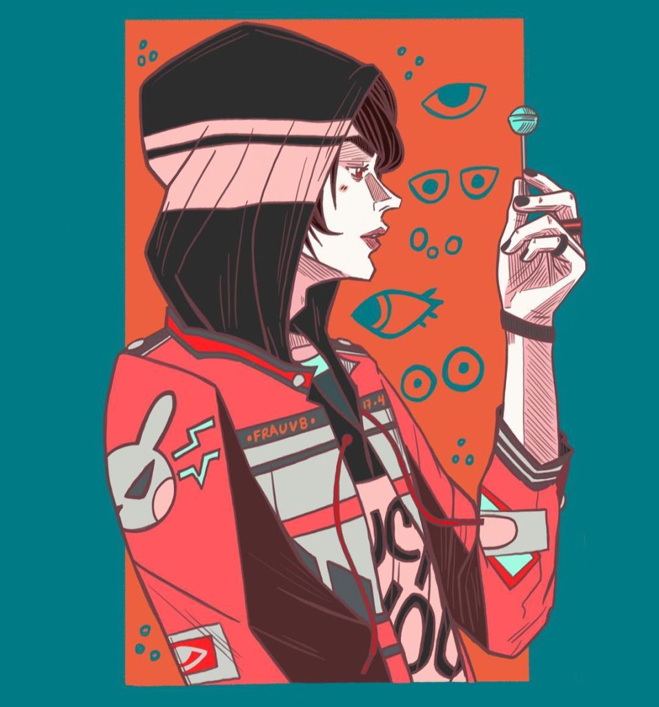 Artwork from @frauv8, 2019-04-18