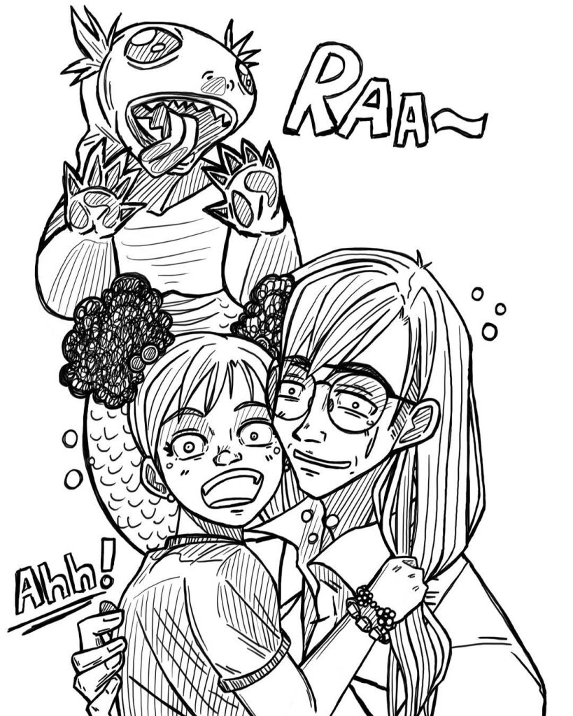 Artwork from @frauv8, 2019-05-03