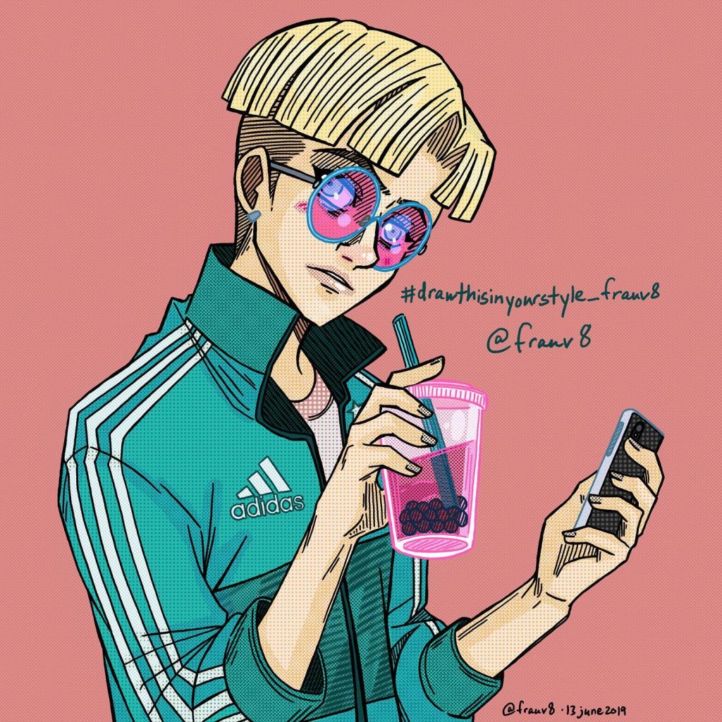 Artwork from @frauv8, 2019-06-13