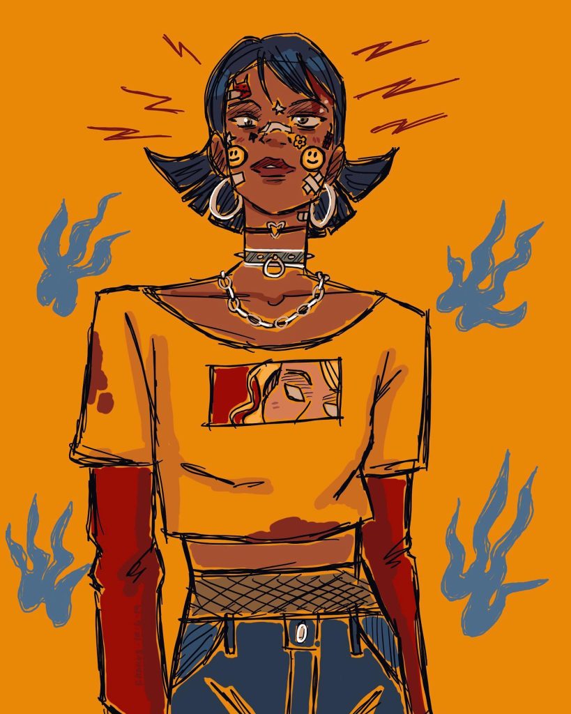 Artwork from @frauv8, 2019-06-10