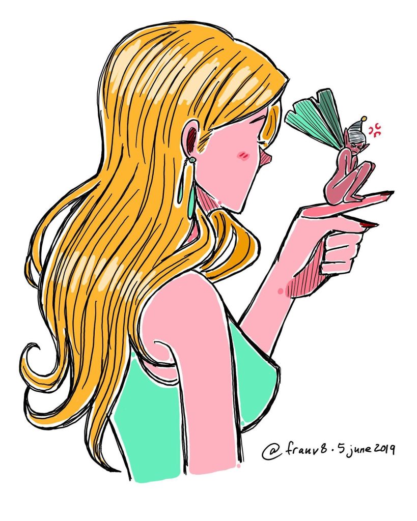 Artwork from @frauv8, 2019-06-06