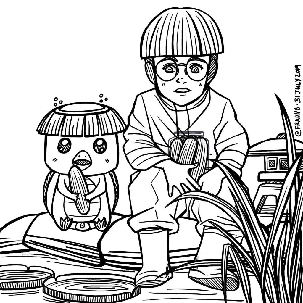 Artwork from @frauv8, 2019-07-31