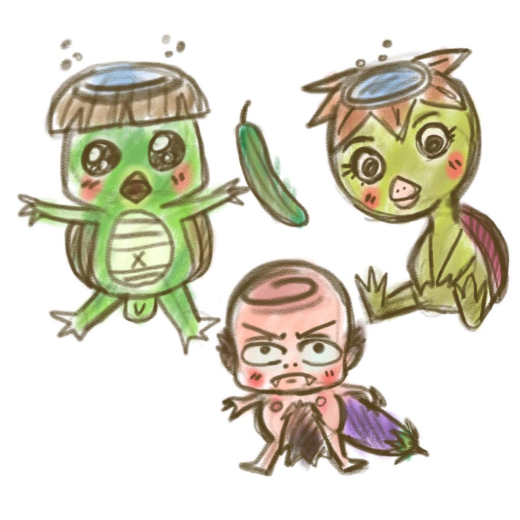 Artwork from @frauv8, 2019-07-28