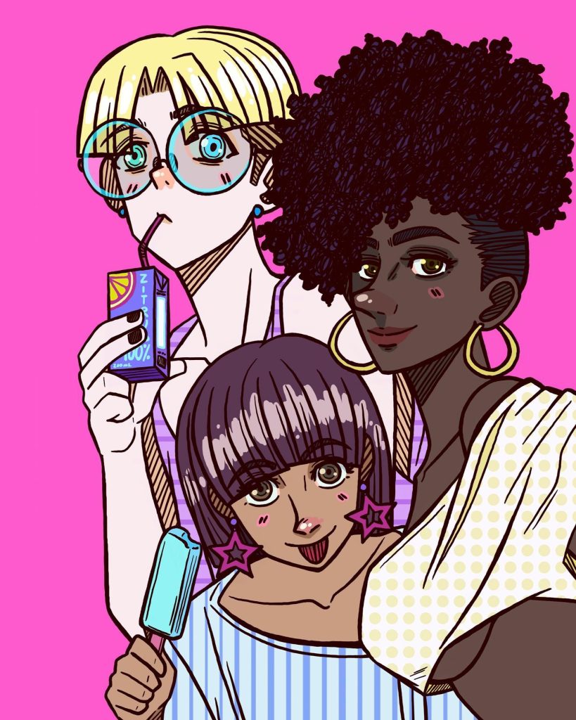 Artwork from @frauv8, 2019-07-07
