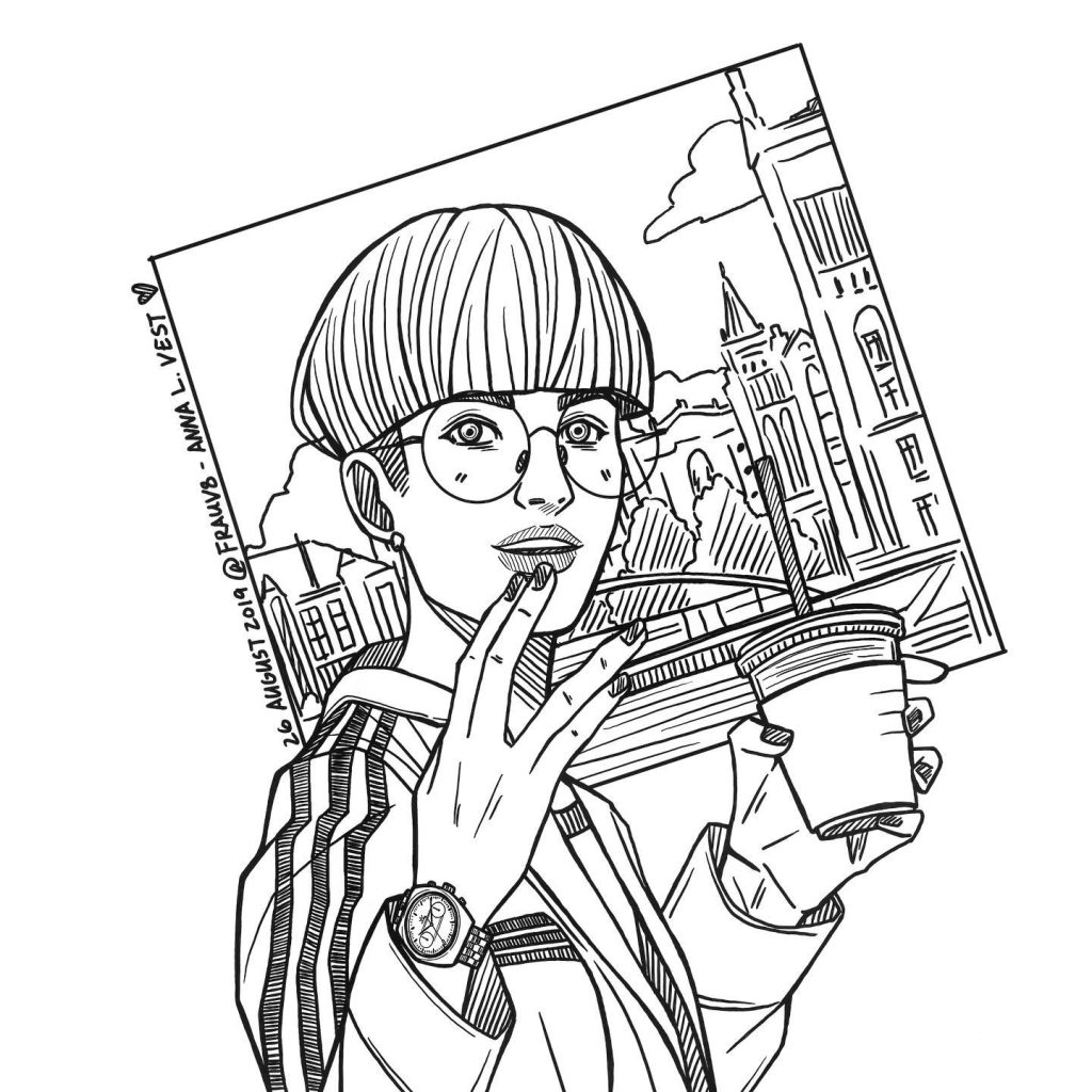 Artwork from @frauv8, 2019-08-26