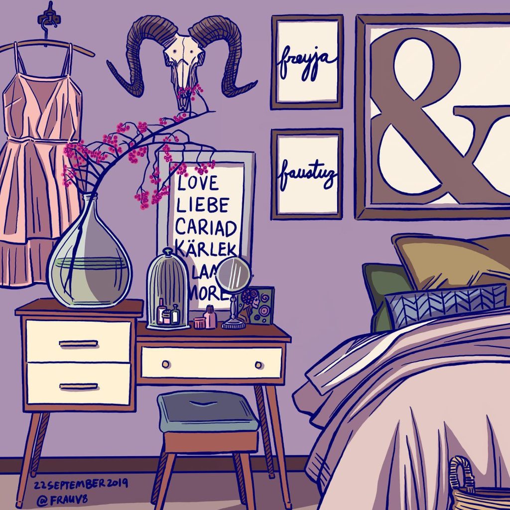 Artwork from @frauv8, 2019-09-22