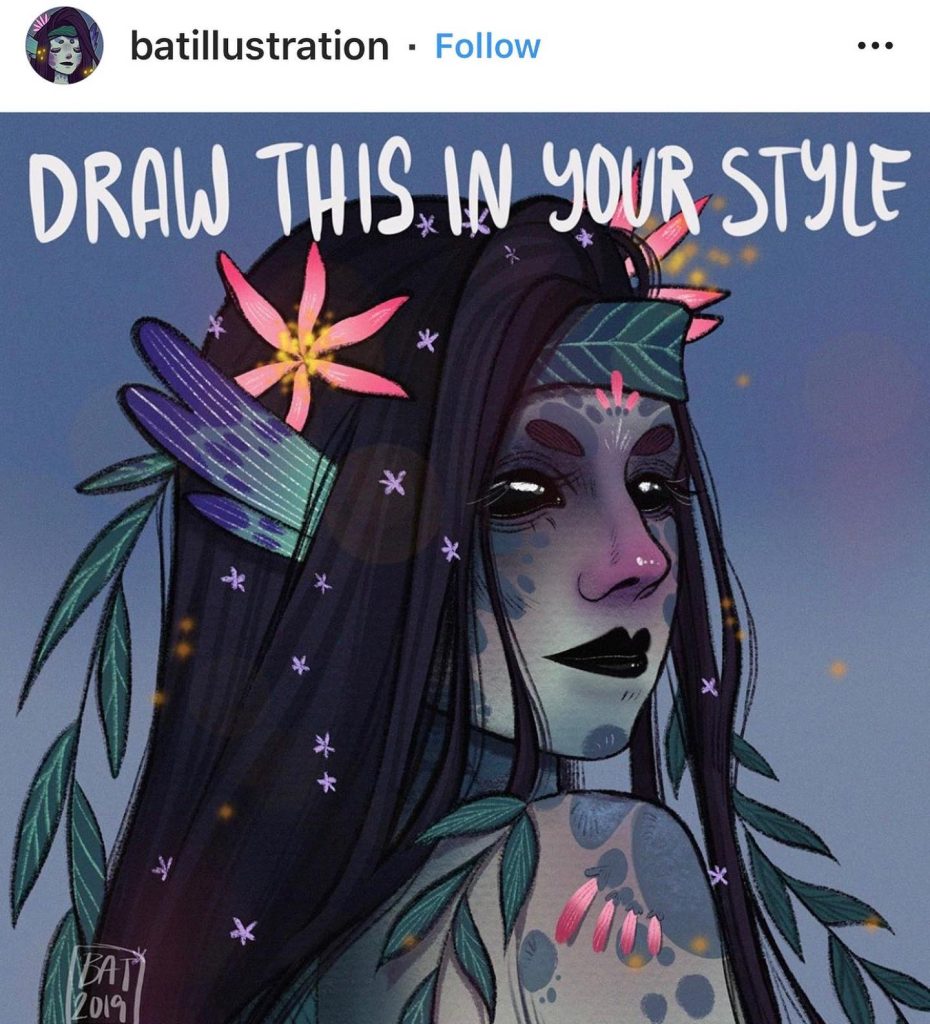 Artwork from @frauv8, 2019-09-17