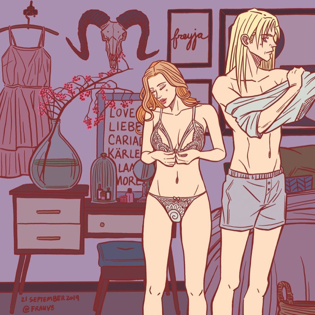 Artwork from @frauv8, 2019-09-21