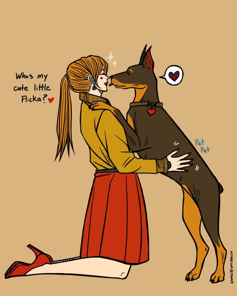 Artwork from @frauv8, 2019-10-10