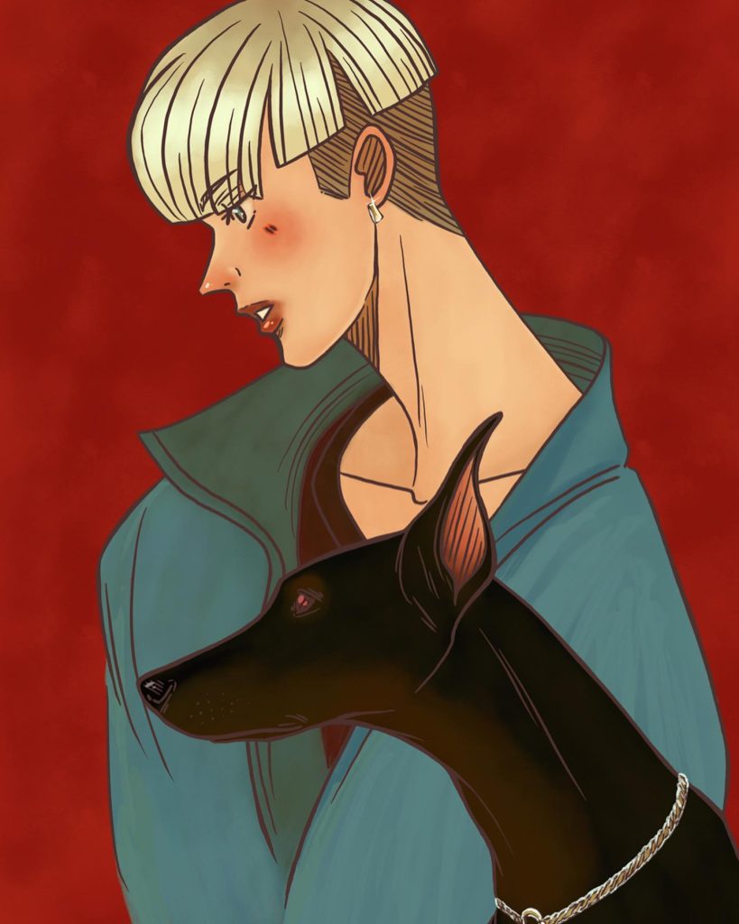 Artwork from @frauv8, 2019-10-26