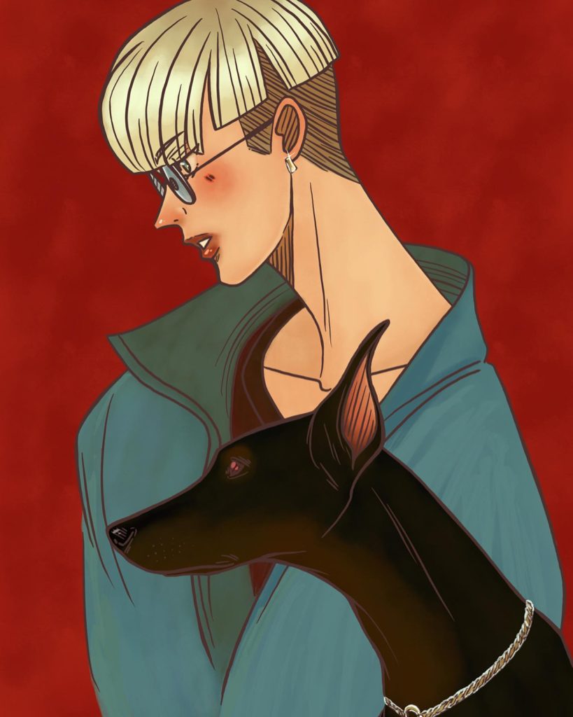 Artwork from @frauv8, 2019-10-26