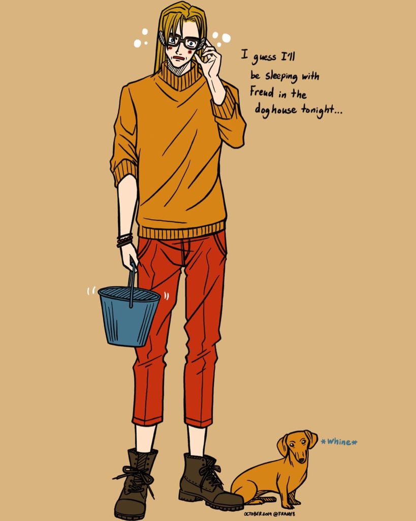 Artwork from @frauv8, 2019-10-10