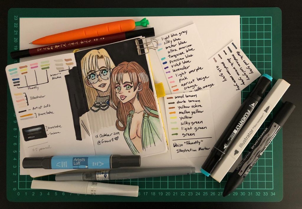 Artwork from @frauv8, 2019-10-19