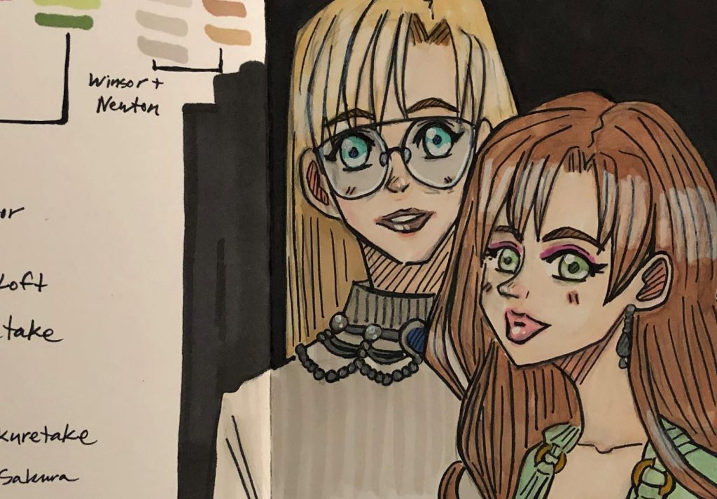 Artwork from @frauv8, 2019-10-19