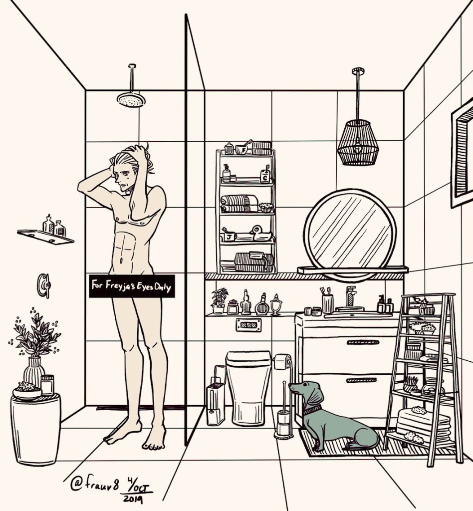 Artwork from @frauv8, 2019-10-04