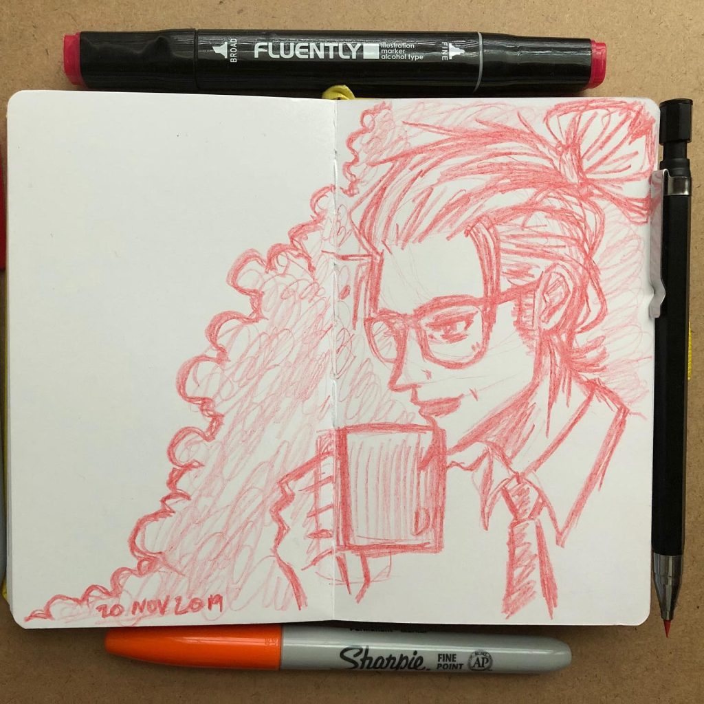 Artwork from @frauv8, 2019-11-21