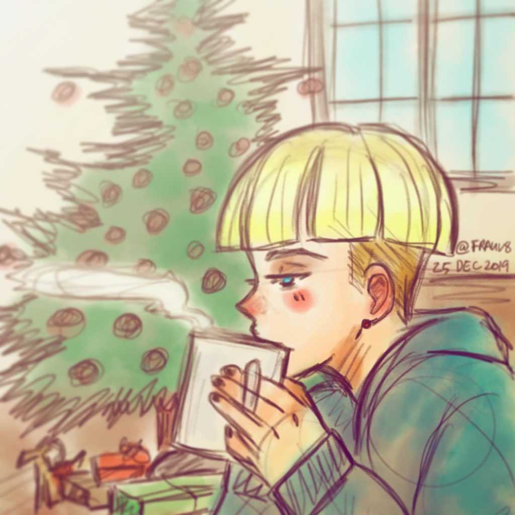 Artwork from @frauv8, 2019-12-25