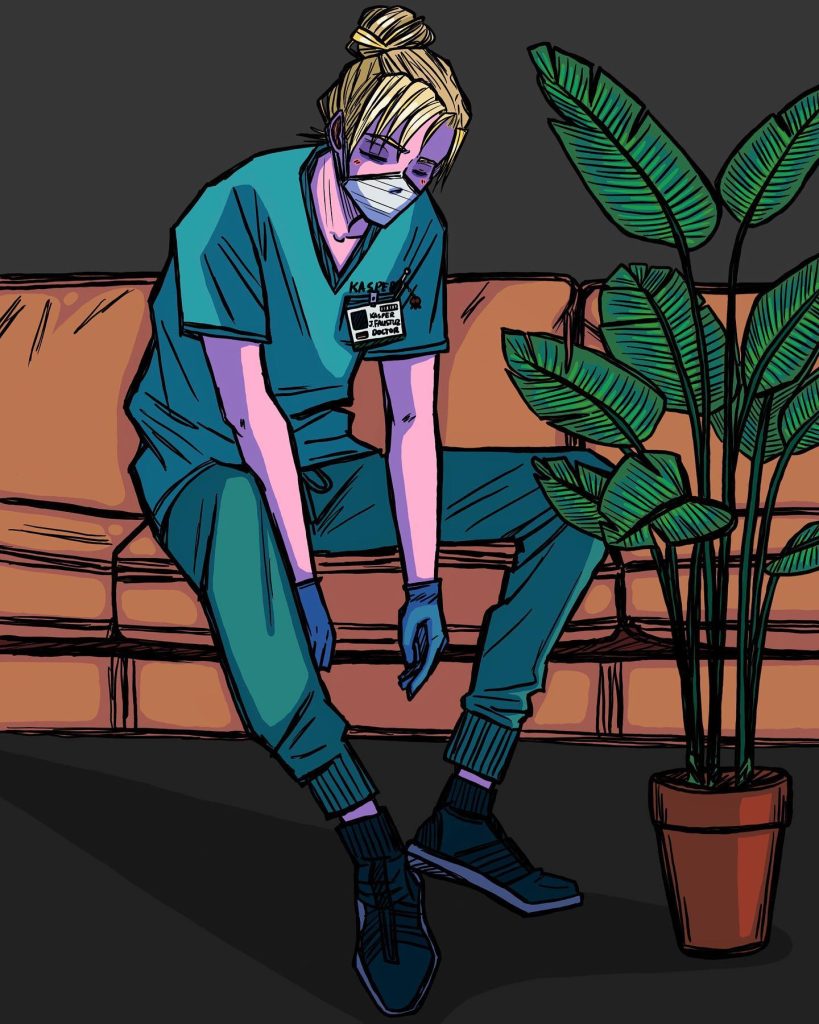 Artwork from @frauv8, 2020-03-18