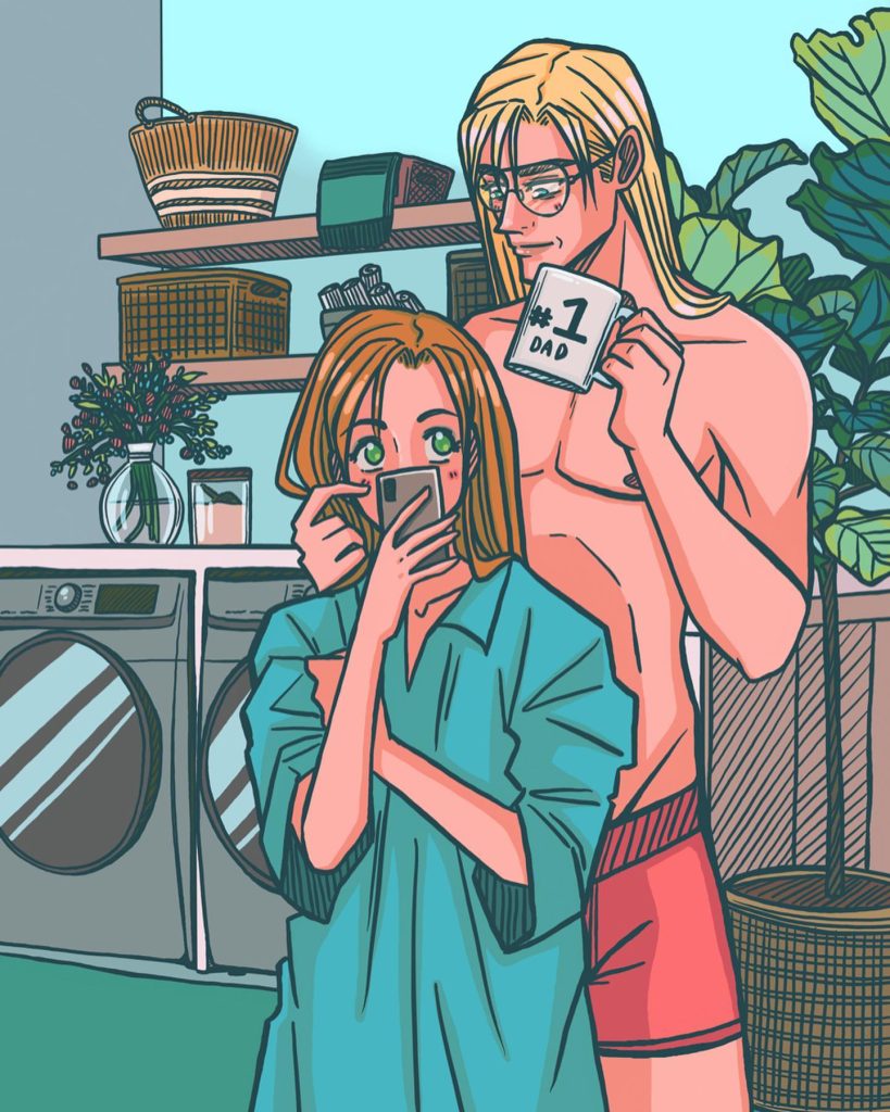 Artwork from @frauv8, 2020-04-02