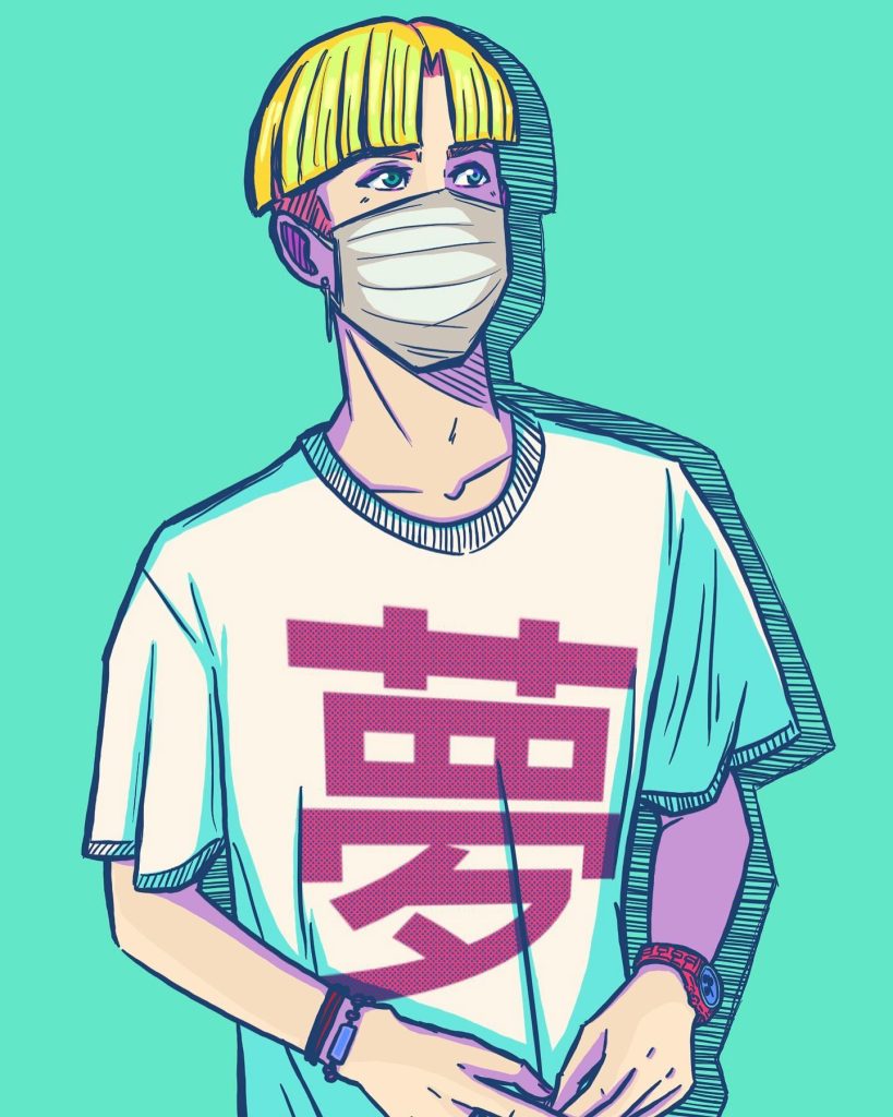 Artwork from @frauv8, 2020-06-30
