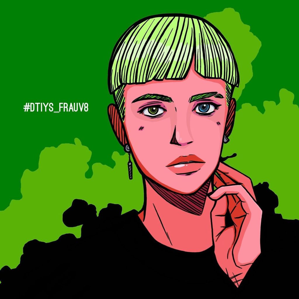 Artwork from @frauv8, 2020-07-19