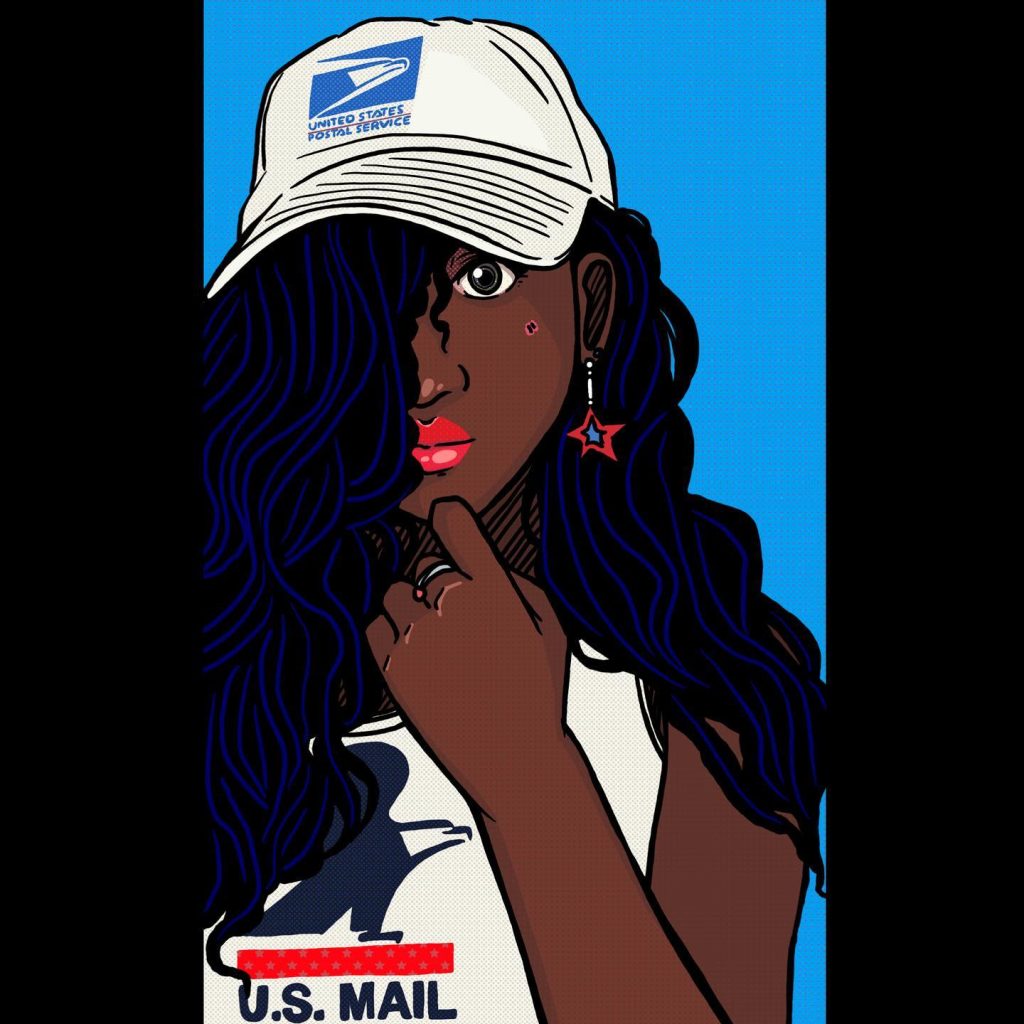 Artwork from @frauv8, 2020-08-18
