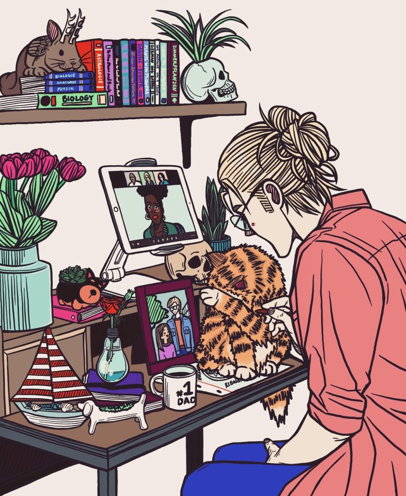 Artwork from @frauv8, 2020-08-26