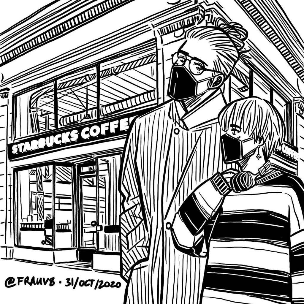 Artwork from @frauv8, 2020-10-31