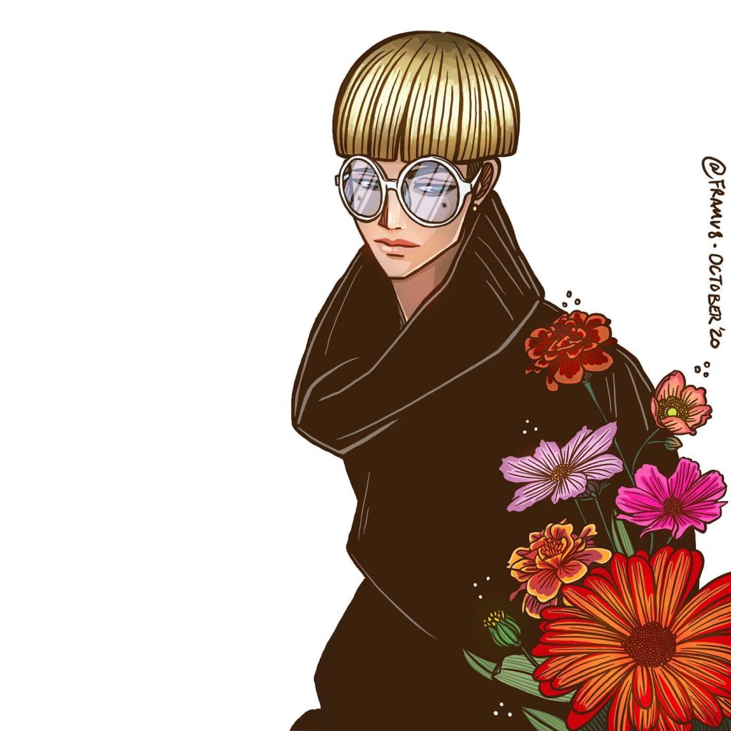 Artwork from @frauv8, 2020-10-07