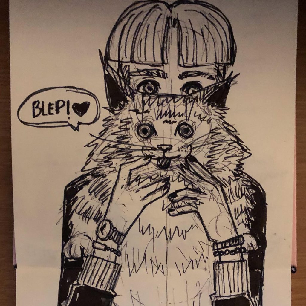 Artwork from @frauv8, 2021-02-24