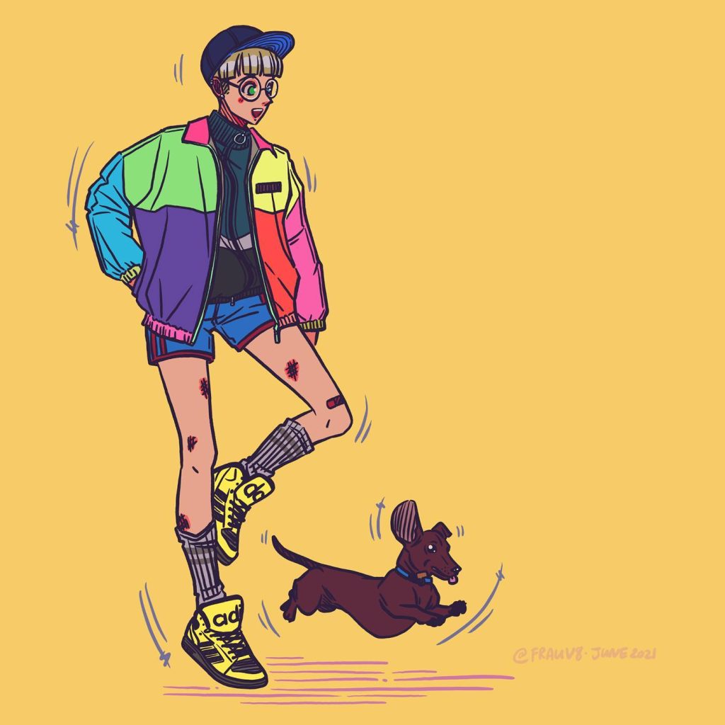 Artwork from @frauv8, 2021-06-18