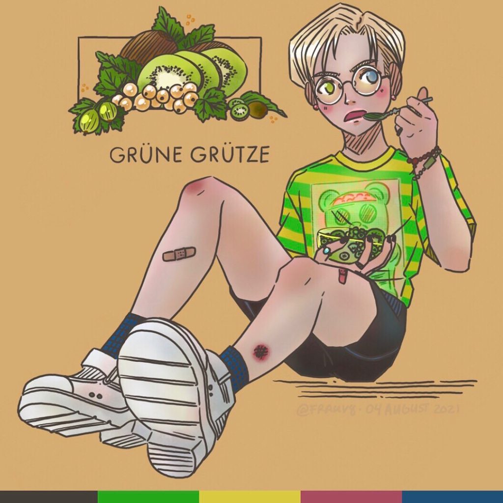 Artwork from @frauv8, 2021-08-04
