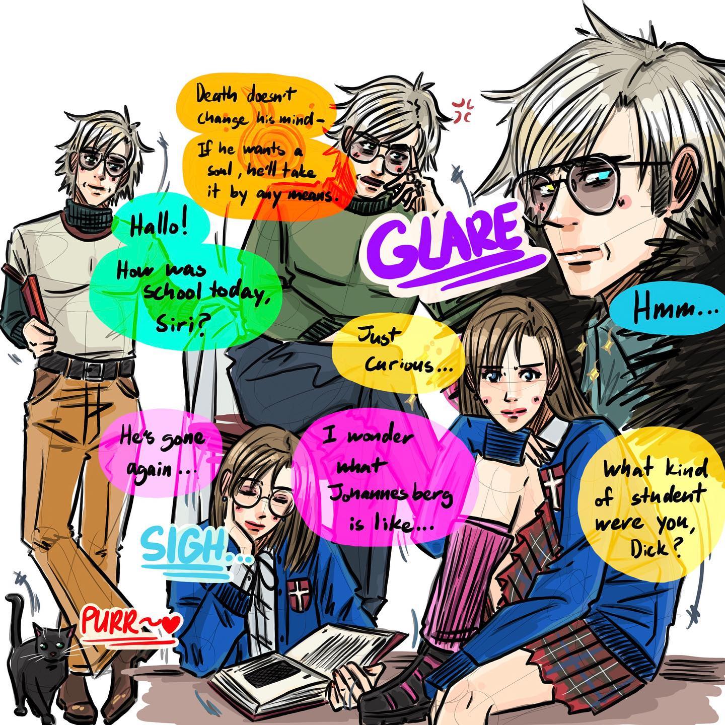 Sigrid and Richard — School and souls — page 1