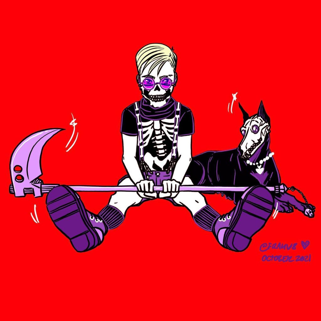 Artwork from @frauv8, 2021-10-22