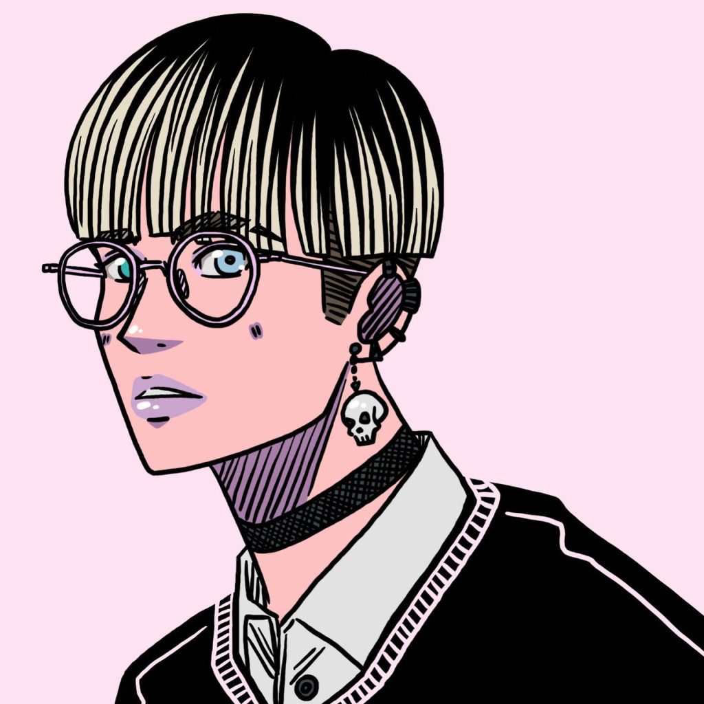 Artwork from @frauv8, 2022-01-30