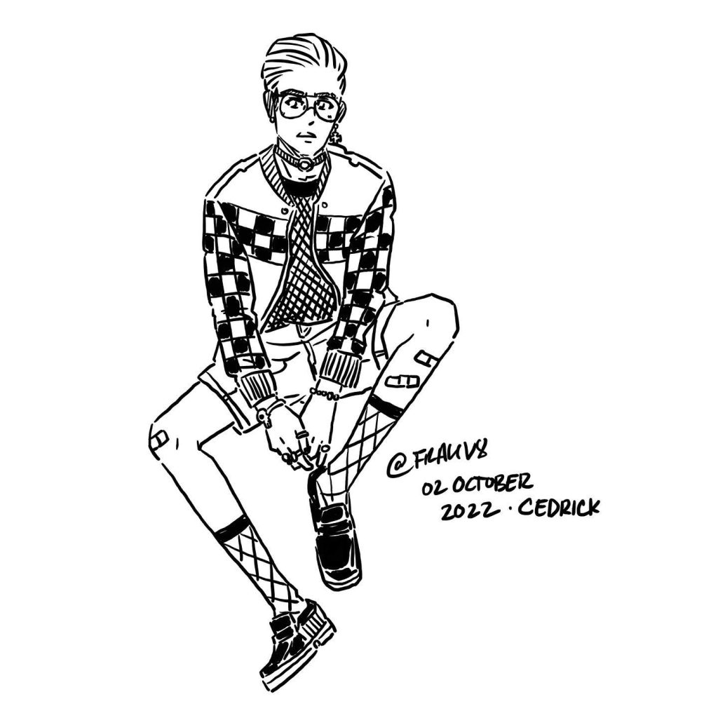 Artwork from @frauv8, 2022-10-02