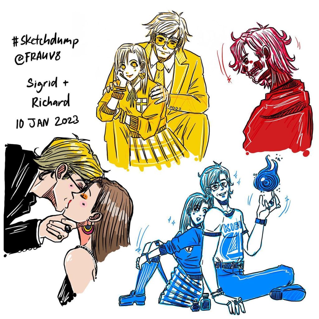 Artwork from @frauv8, 2023-01-11