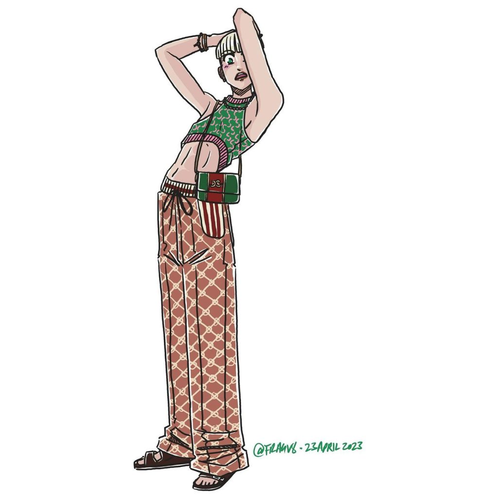 Artwork from @frauv8, 2023-04-24