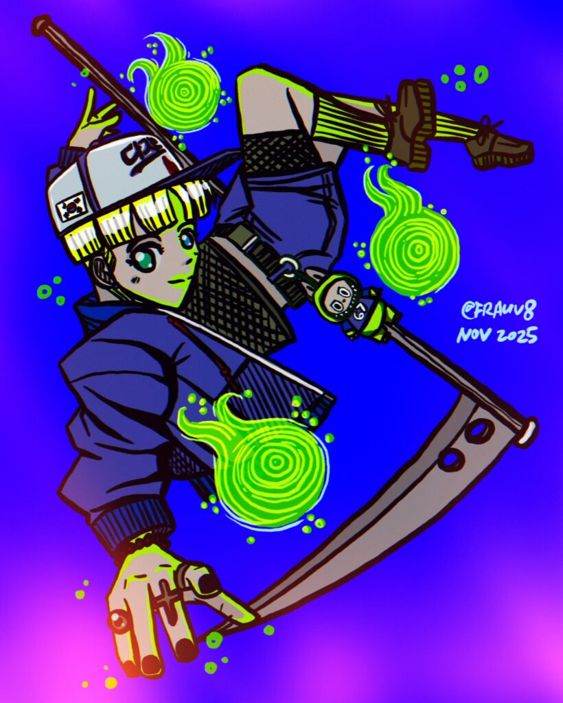 Artwork from @frauv8, 2025-11-07